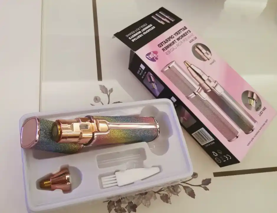 2tasi 1da elektr qosh, yuz trimmeri, USB+, universal epilator, og'riqsiz va yoqimli
