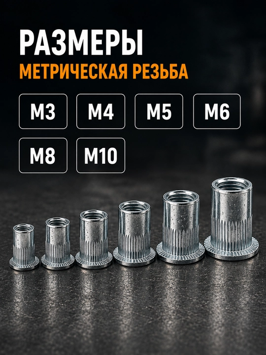 Rezbali zaklyopka M3–M10