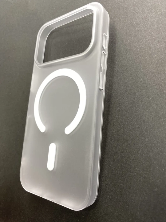 IPhone 15, 16, 17, 18 Pro, Max, Plus uchun shaffof, silikon g‘ilof (Rangli)