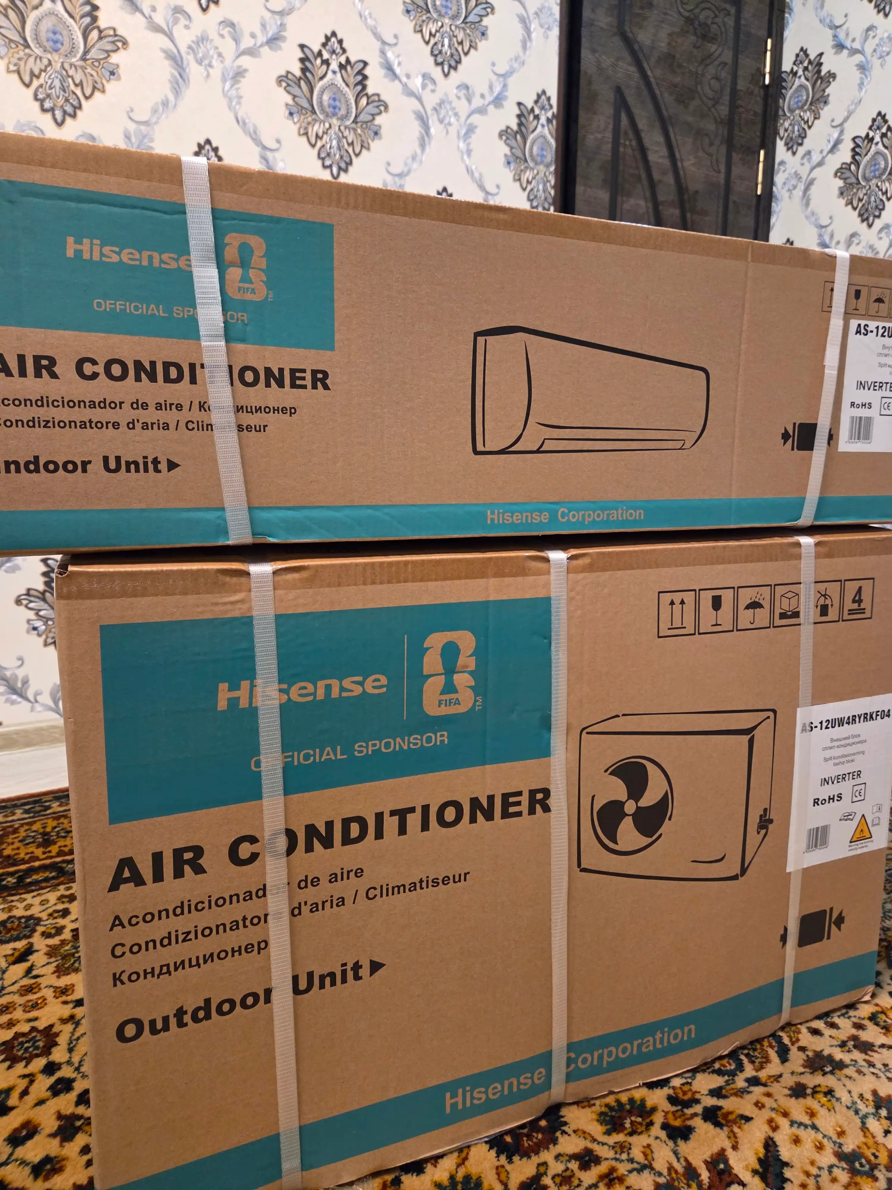 Кондиционер инверторный Hisense, R32, AS-12UW4RYRKF04
