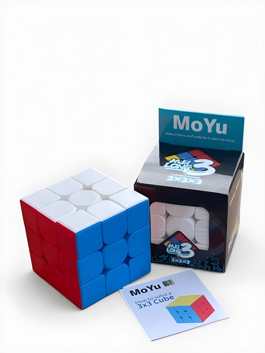 Boshqotirma rubik kubigi 3x3 MoYu, rivojlantiruvchi o'yinchoq, antistress o'yinchoq