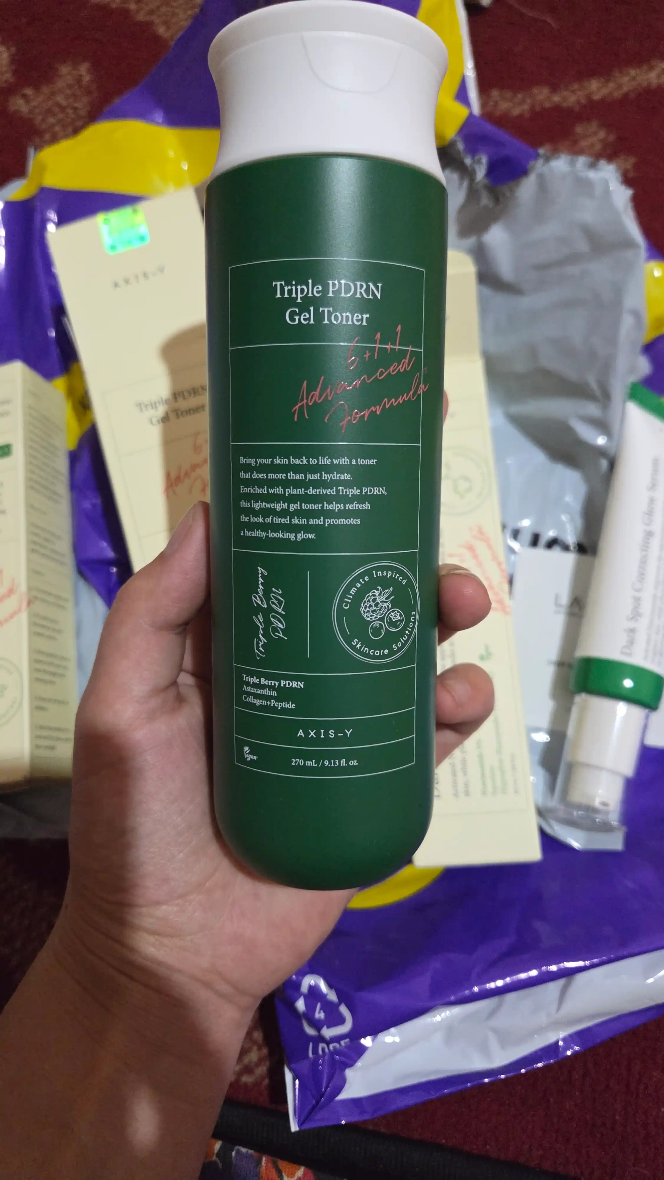 Гель-тонер для лица AXIS-Y Triple PDRN Gel Toner