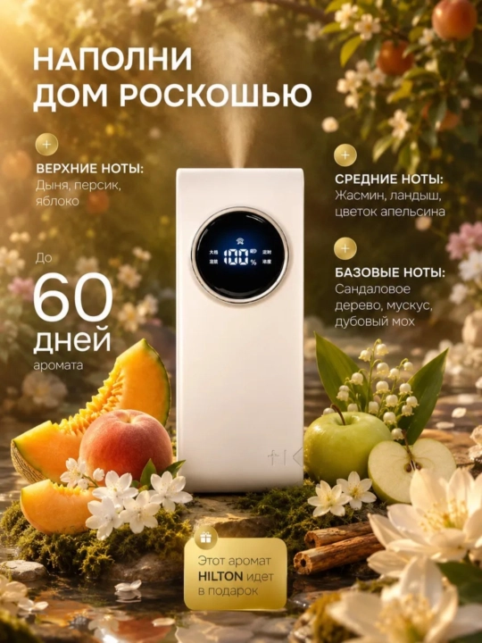 Uy uchun avtomatik havo tozalagich, xushbo‘ylantirgich va 1 ta shisha sovg‘a sifatida, Xiaomi