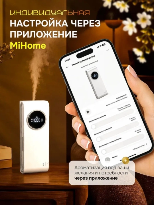 Uy uchun avtomatik havo tozalagich, xushbo‘ylantirgich va 1 ta shisha sovg‘a sifatida, Xiaomi