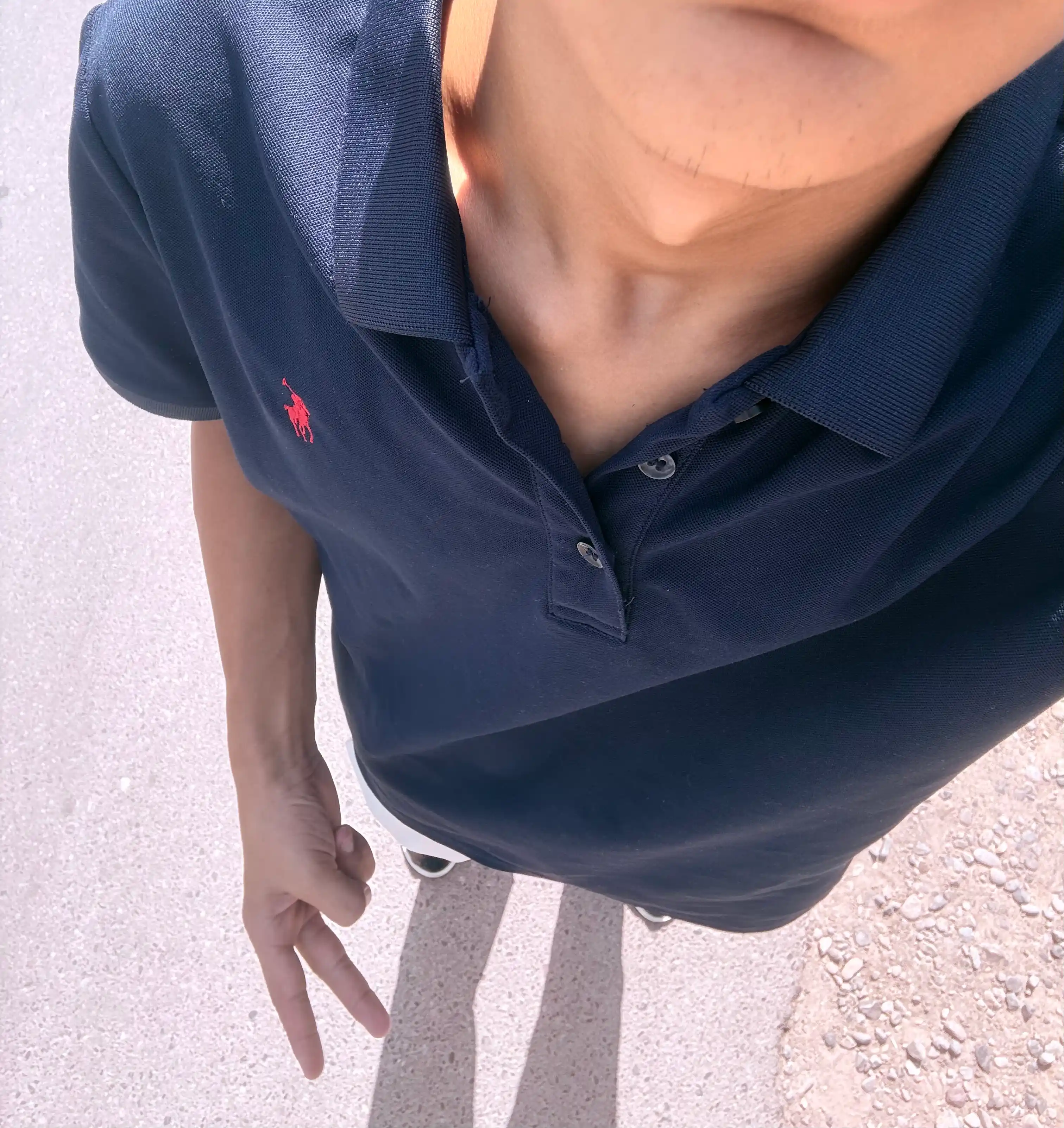 Polo Ralph Lauren klassik erkaklar polo futbolkasi (100% premium paxta)