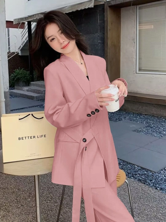 Ayollar pidjagi , kostyum ayollar uchun(shimsiz), blazer, astarli jaket, bahor-kuz, M-3XL