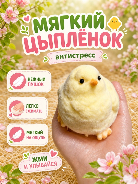 Антистресс игрушка, тянучка, собачка Вест-хайленд, цыплёнок, какашка, сквиш