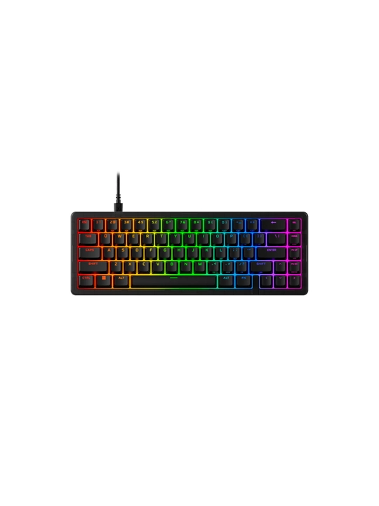 Simli o‘yin mexanik klaviaturasi HyperX Origins 2 65, RGB, Hot-Swap