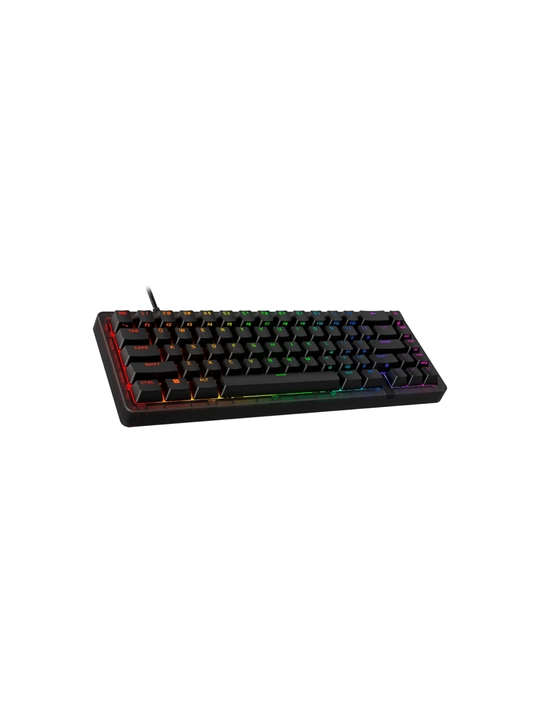 Simli o‘yin mexanik klaviaturasi HyperX Origins 2 65, RGB, Hot-Swap