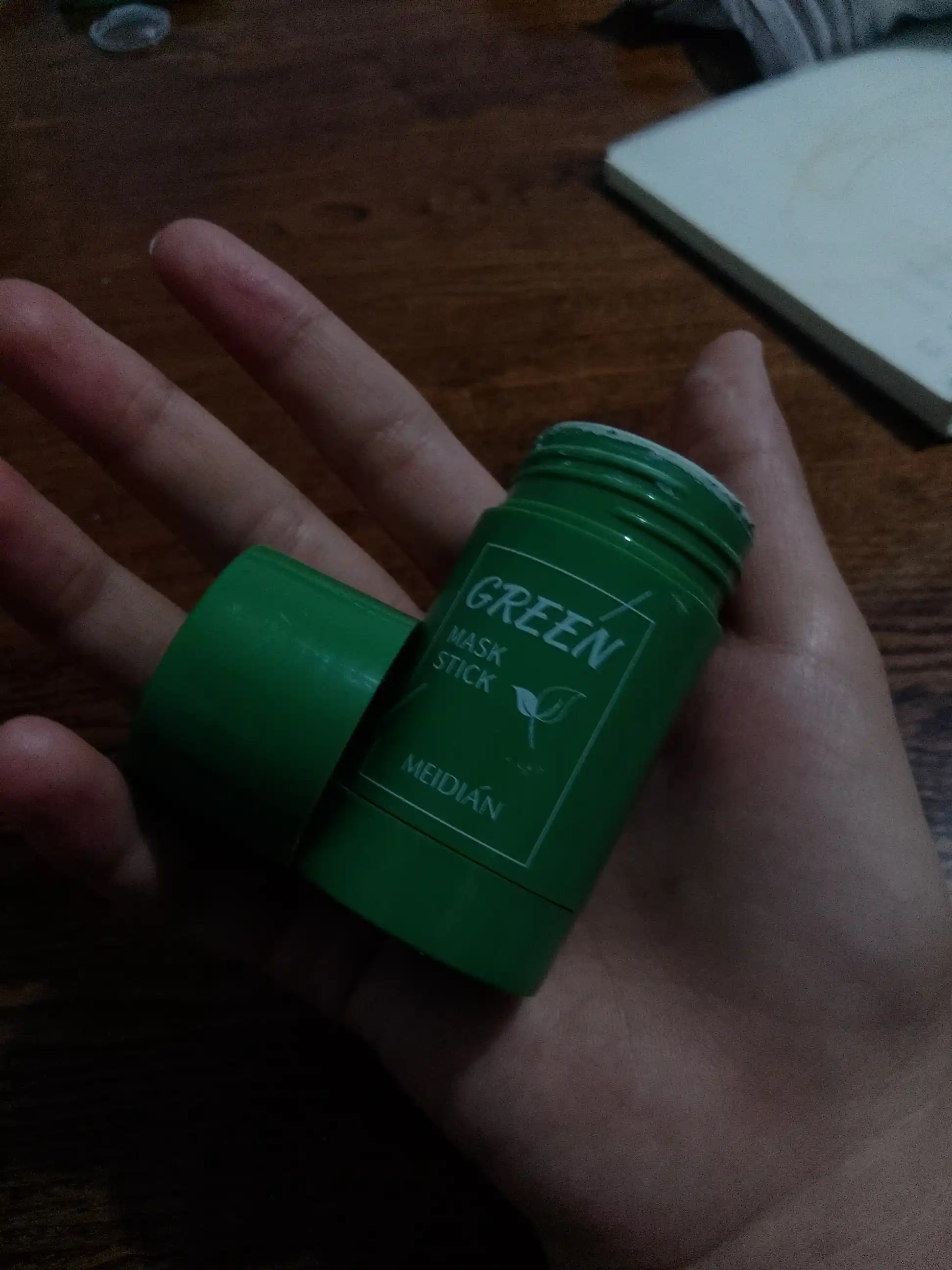 Глиняная маска стик для лица Green Mask Stick, от черных точек и прыщей акне