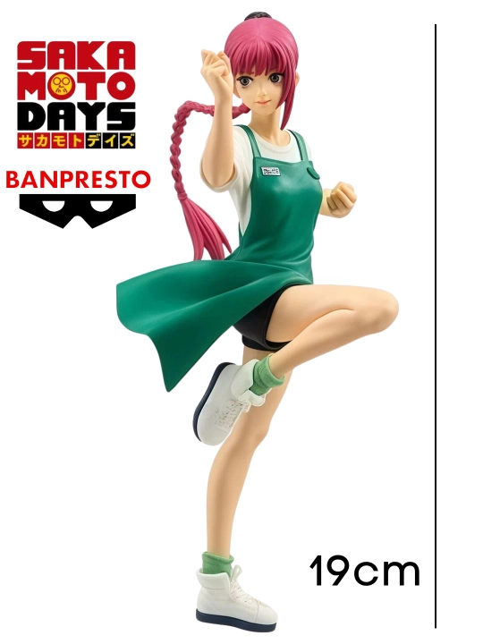 SAKAMOTO DAYS Banpresto Vibration Stars kolleksiya figuralari, 15–19 sm