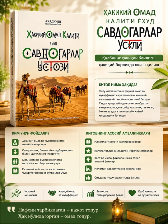 Ҳақиқий омад калити ёҳуд Савдогарлар усули — путь к честной торговле и успеху