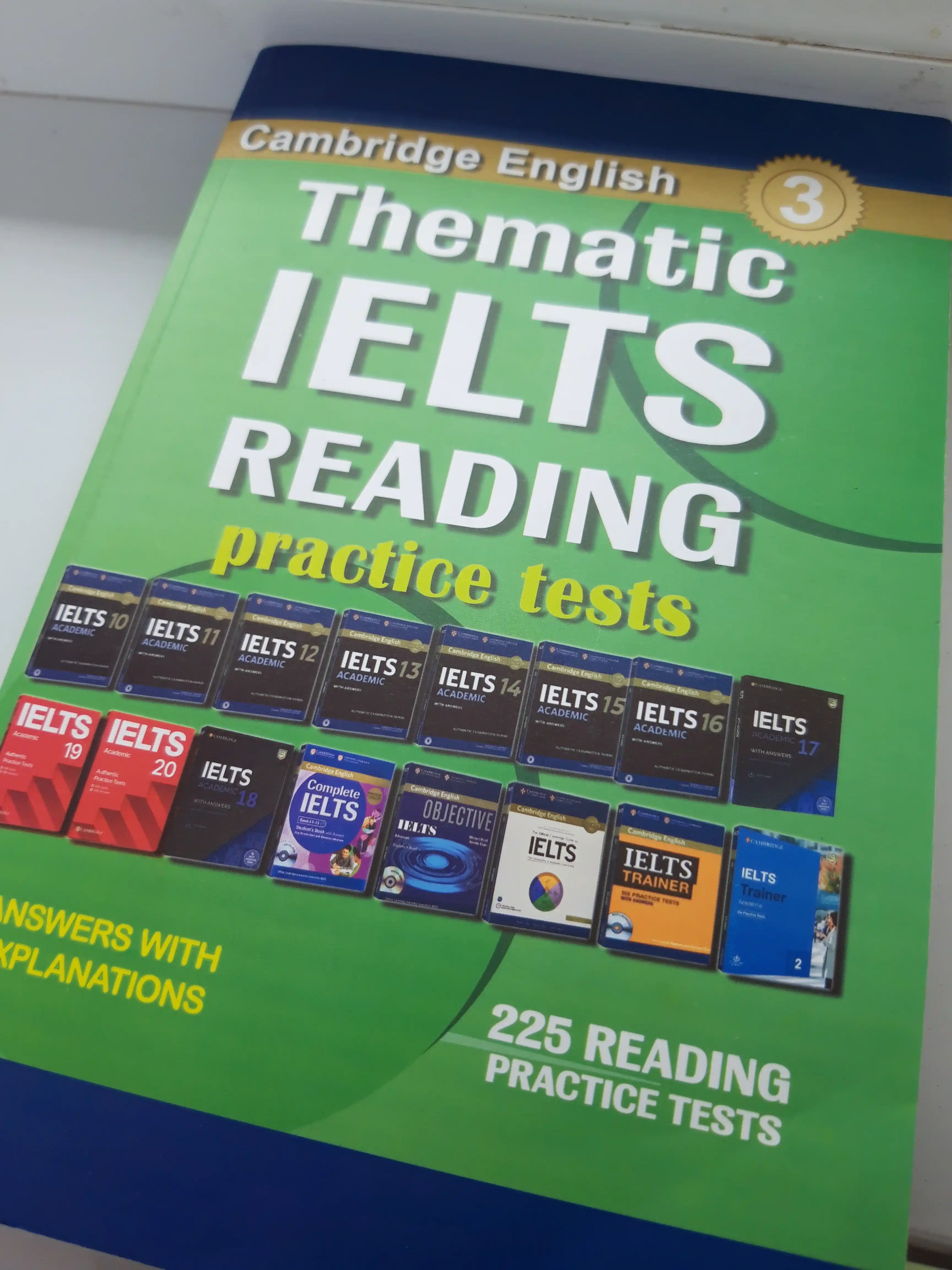 Thematic IELTS Reading. Listening. Writing Practice Tests va 2ta kitob to'plami