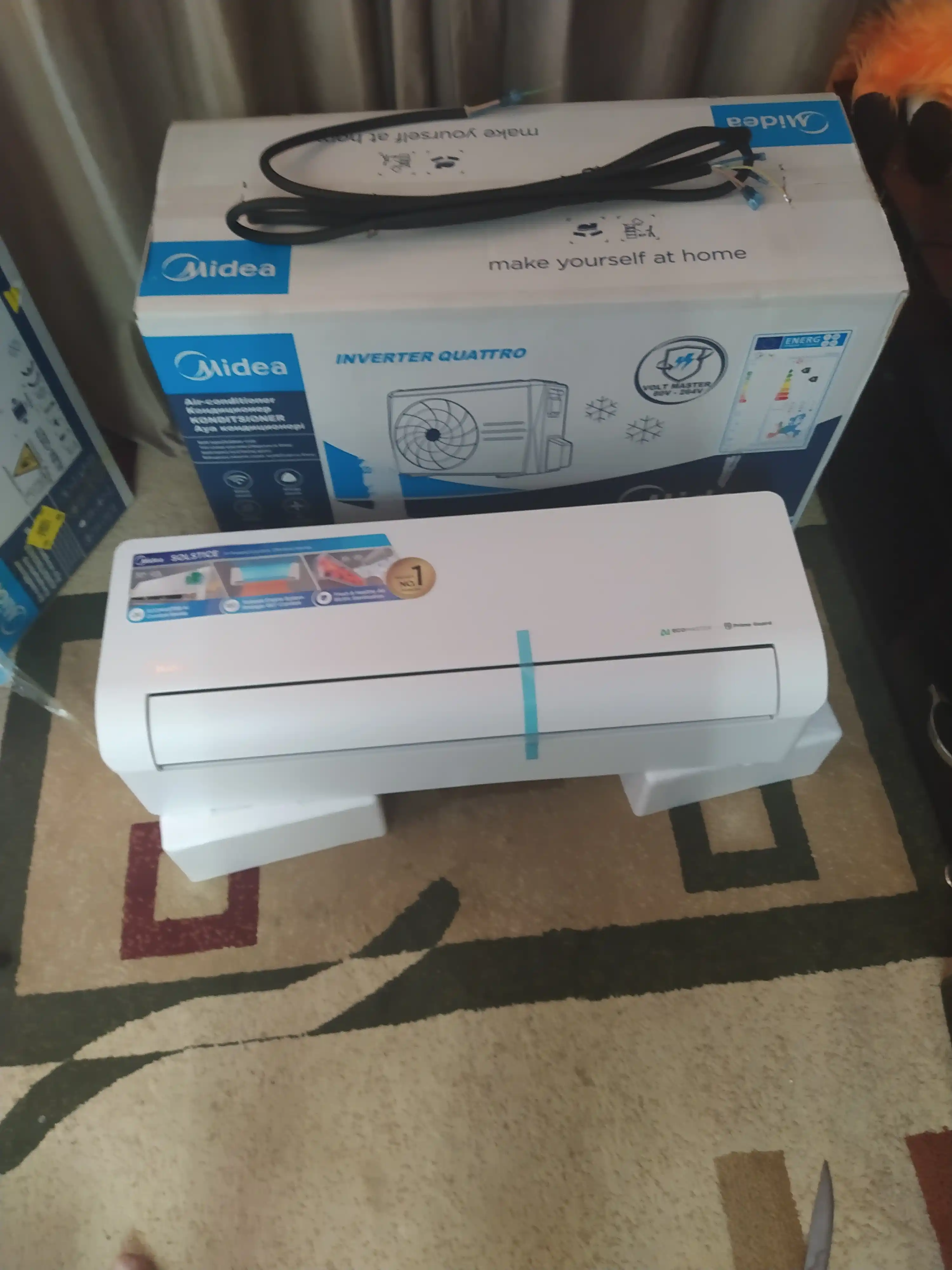 Кондиционер Midea ALBA PRO Inverter, тихий, экономия до 30%, низкое напряжение