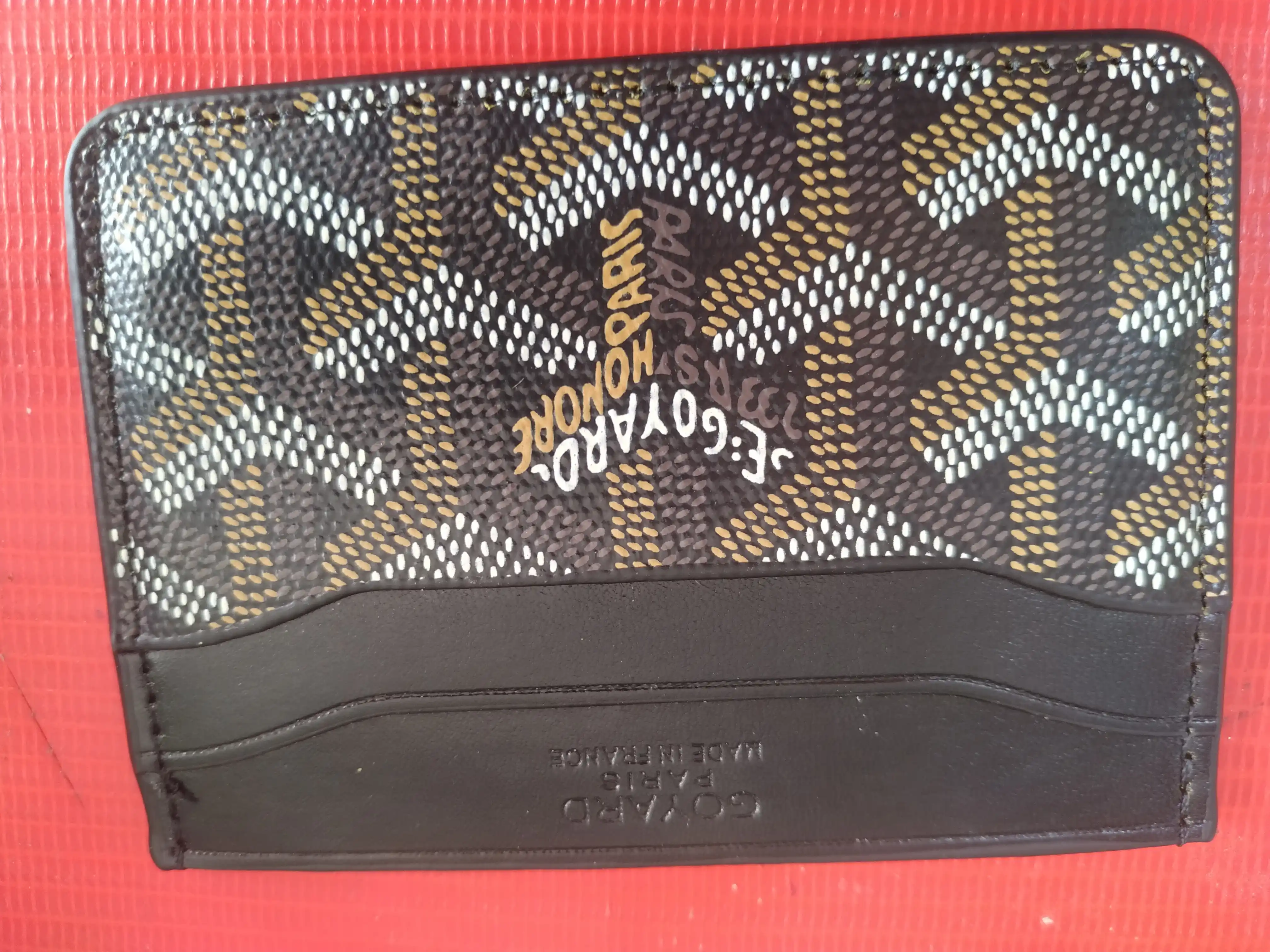 Кошелёк Goyard, с отделением для удостоверения личности