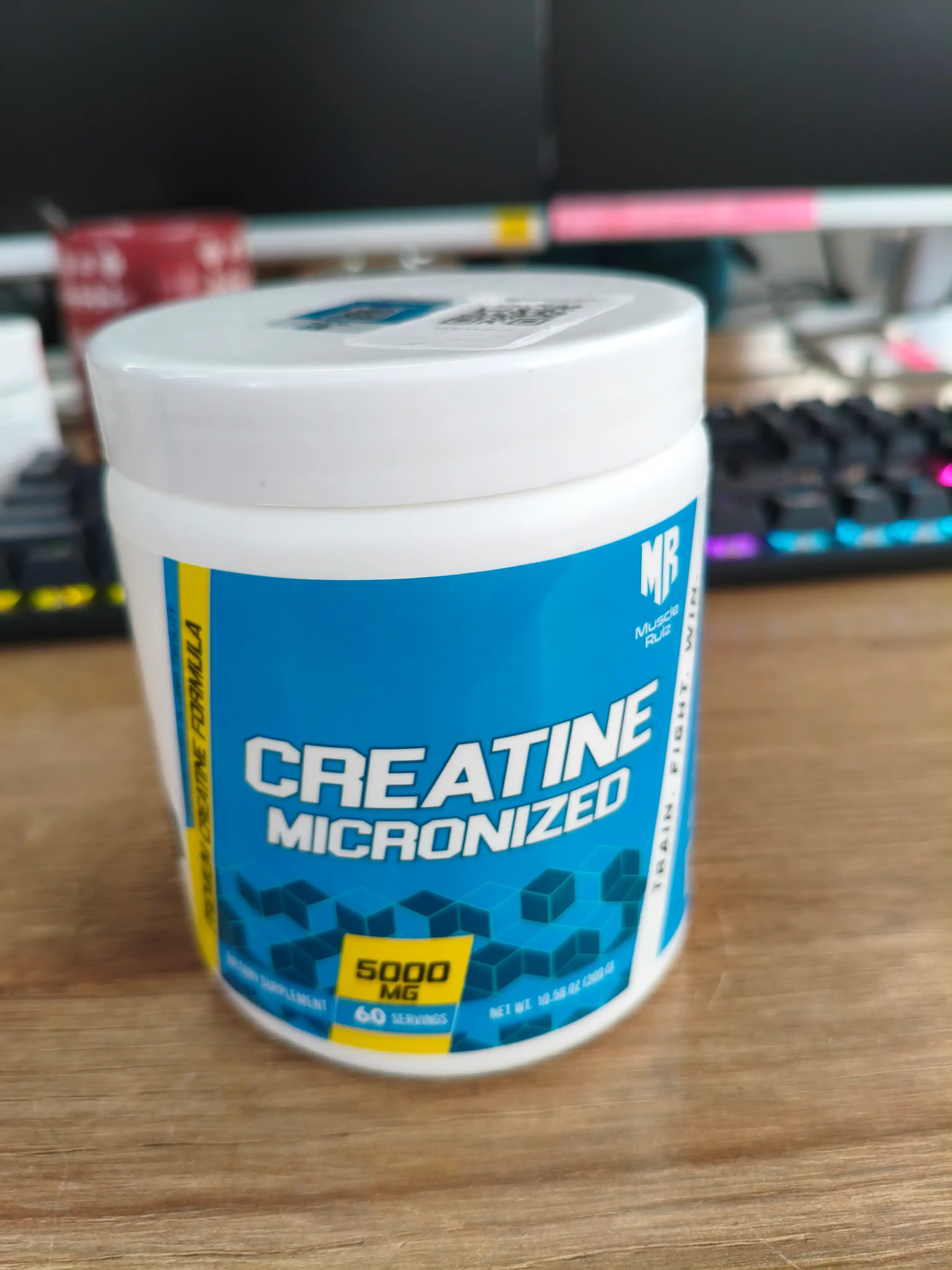 Muscle Rulz Creatine monohydrat, креатин моногидрат 300 грамм 60 порций