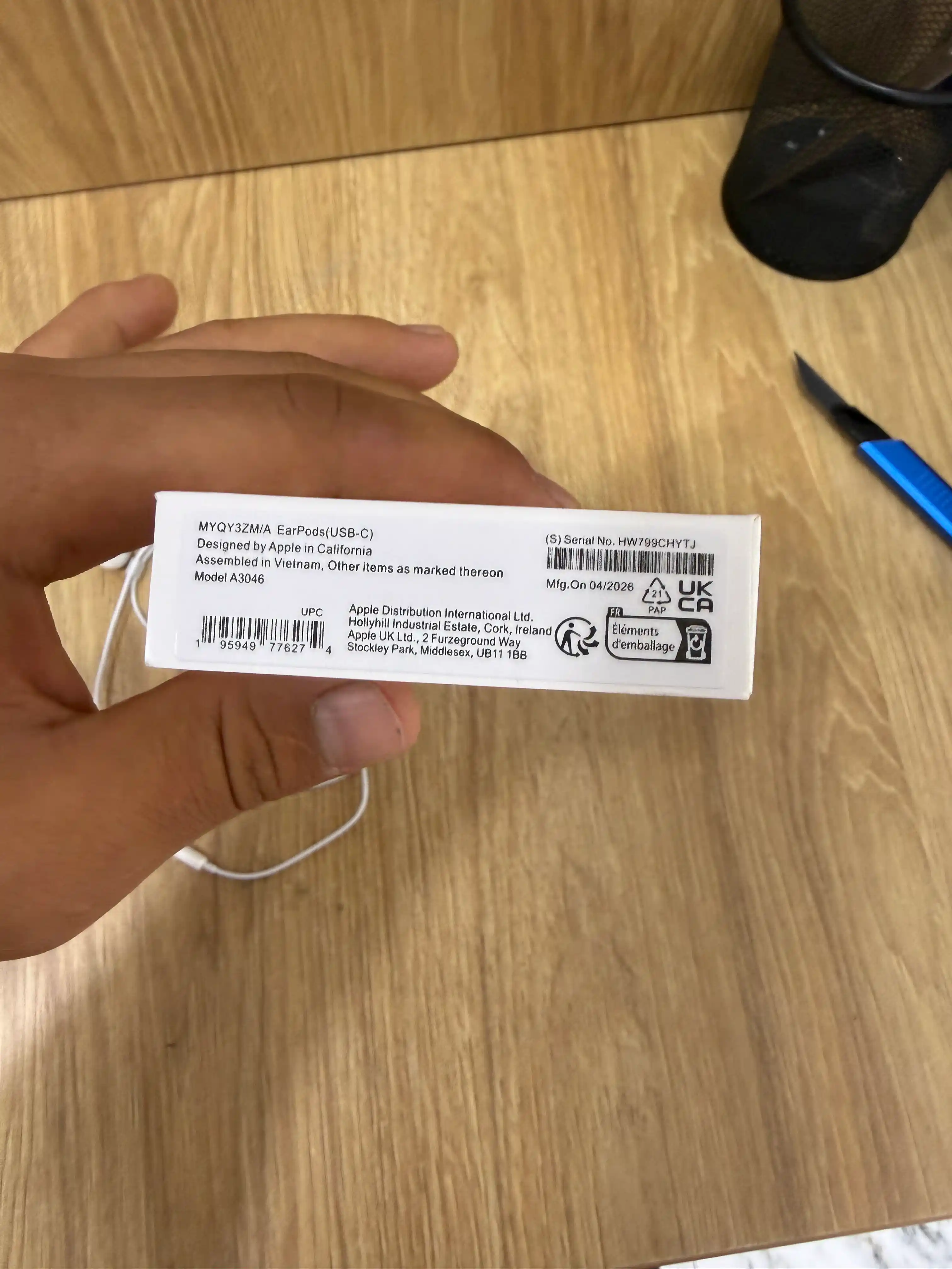 Apple EarPods ORG Lightning / USB-C — проводные наушники с микрофоном и пультом управления