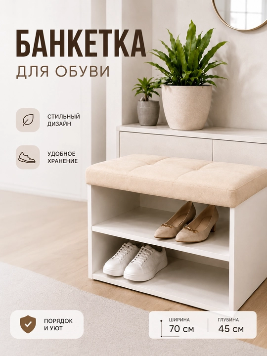 Poyabzal uchun javon My Sofa - 