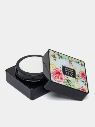 Tonal BB krem kushon TUZ Mushroom Air Cushion, yuz uchun, upa, namlovchi, 12 g
