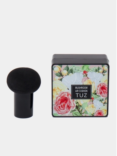 Тональный BB крем кушон TUZ Mushroom Air Cushion, для лица, пудра, увлажняющая, 12 г - 