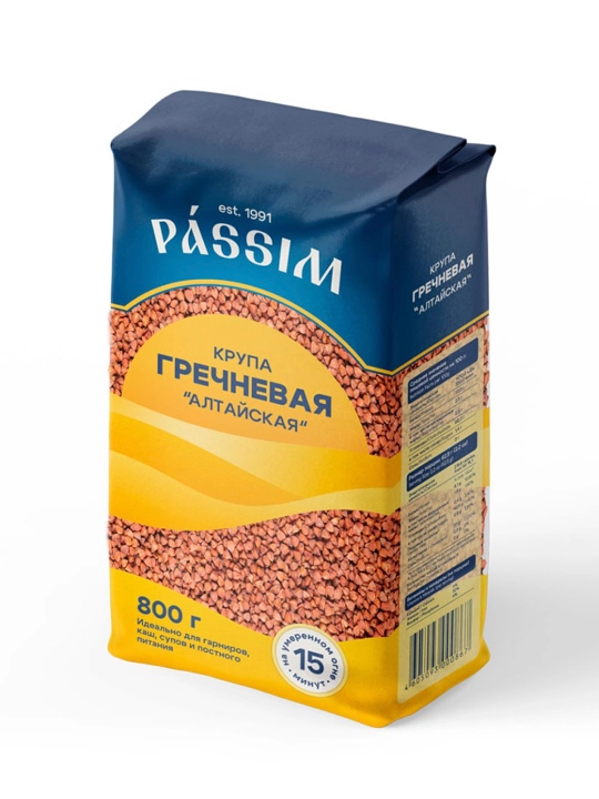 Yormalar PASSIM grechka Altayskaya, 800g - 
