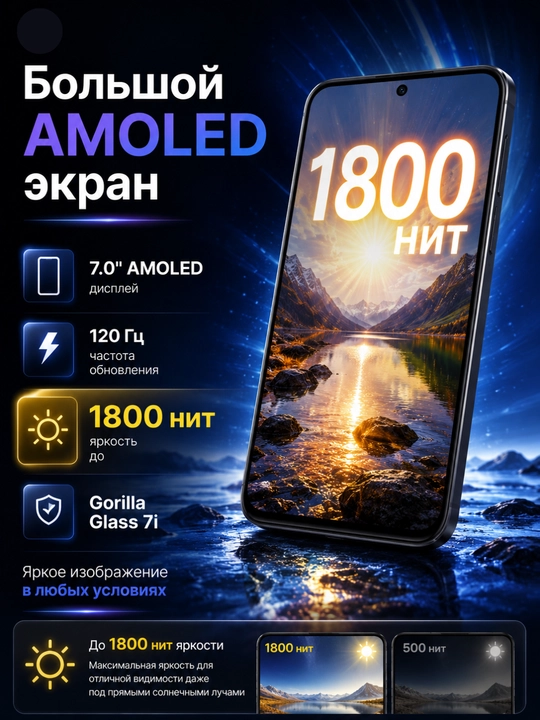 Смартфон Xiaomi Redmi Note 17, 8000 мАч 120 Гц