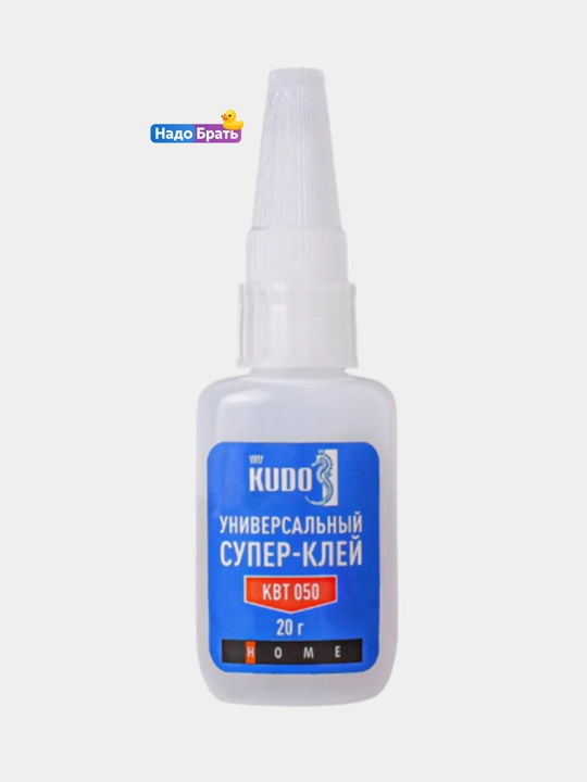 KUDO universal sianoakrilat super yelim, gel 3 g, universal yelim 20 g