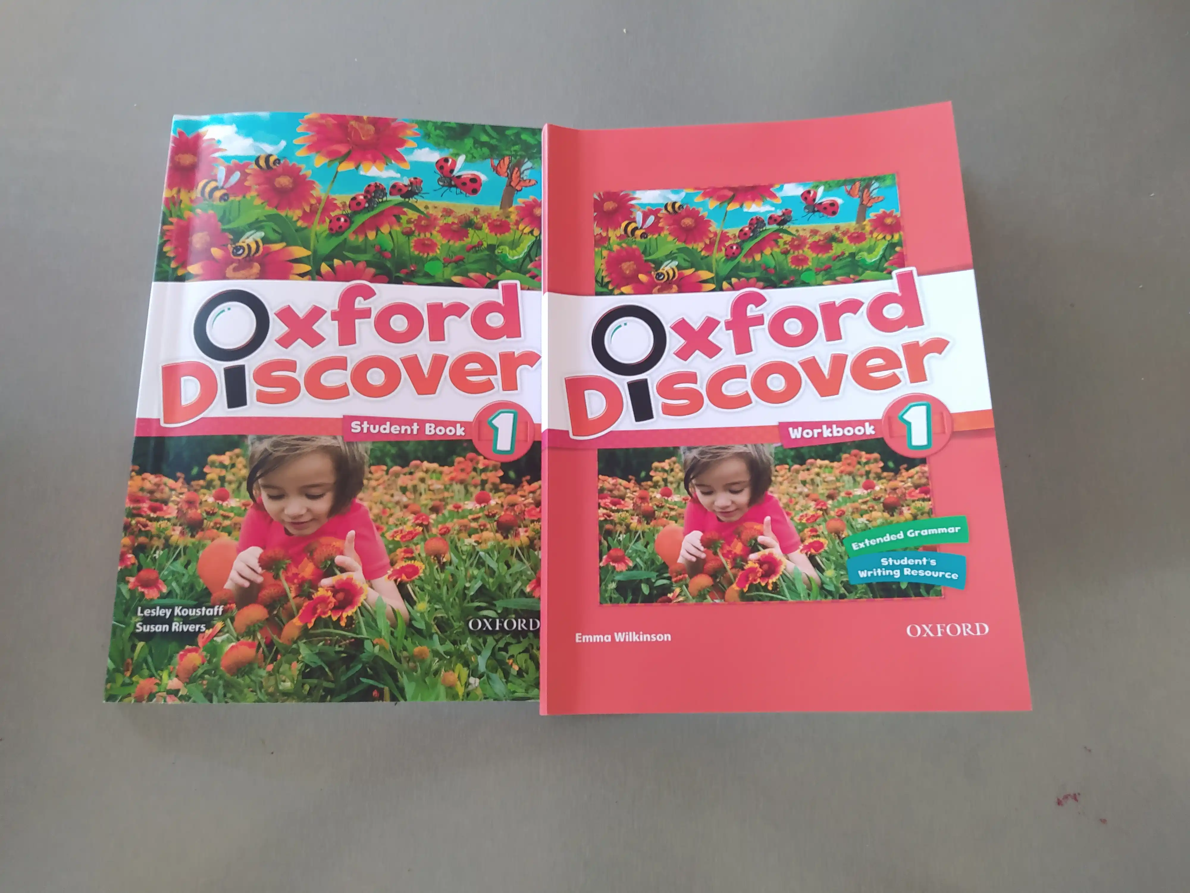 Oxford Discover 1, 2, 3, 4, 5, 6. Classbook+Workbook, A4 format