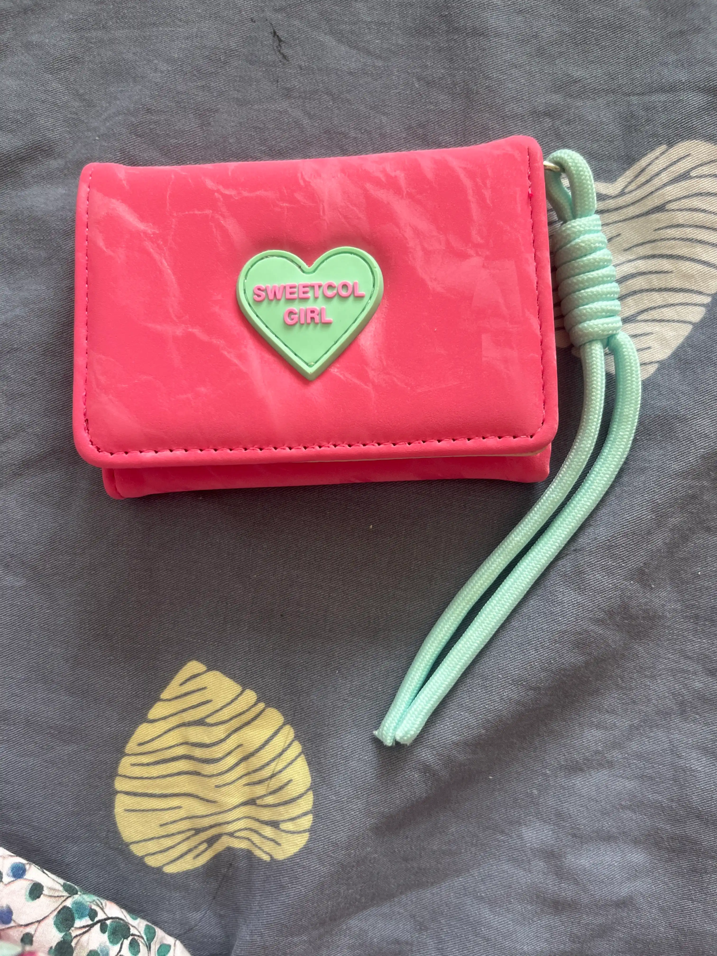 Компактный кошелек для женщин и девочек, cardholder