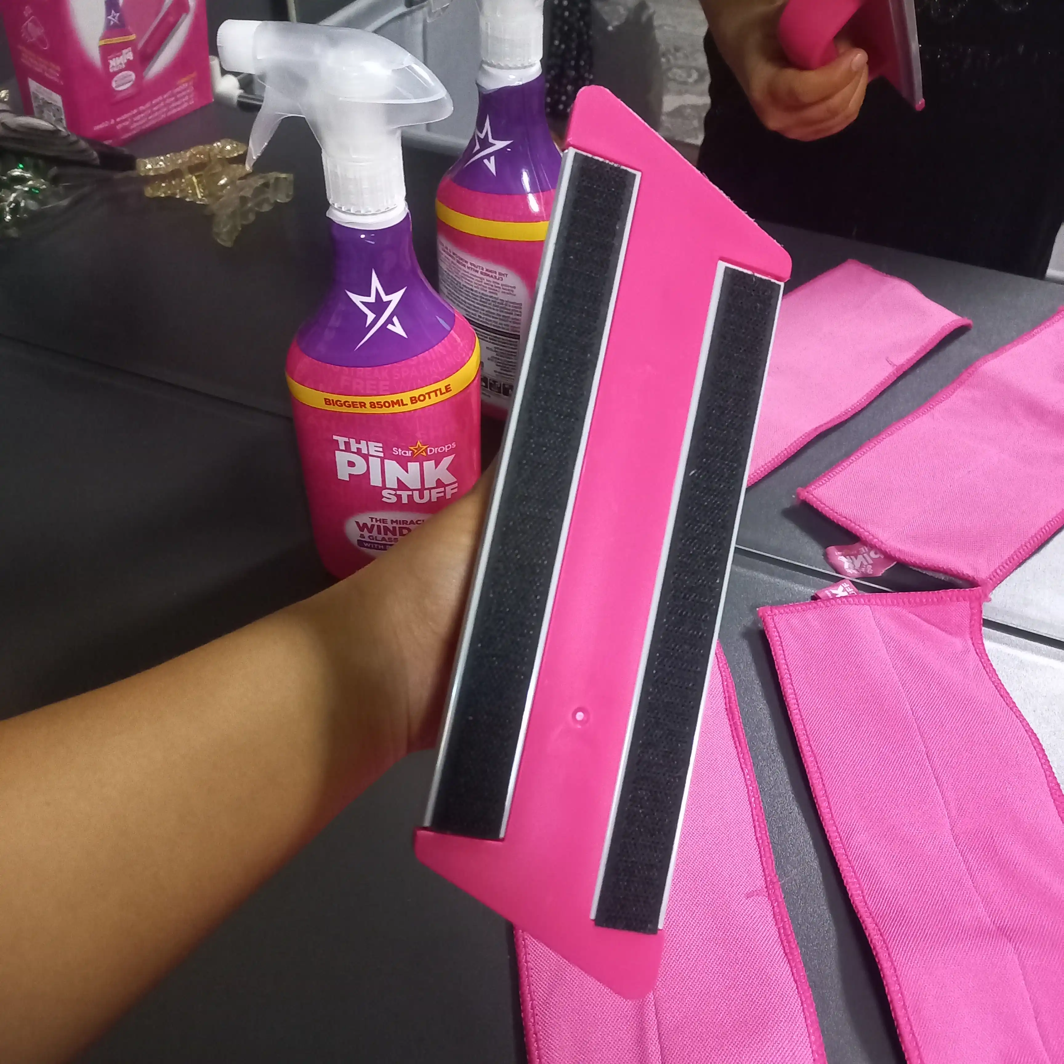Набор для мытья окон The Pink Stuff Miracle Window Cleaning Kit