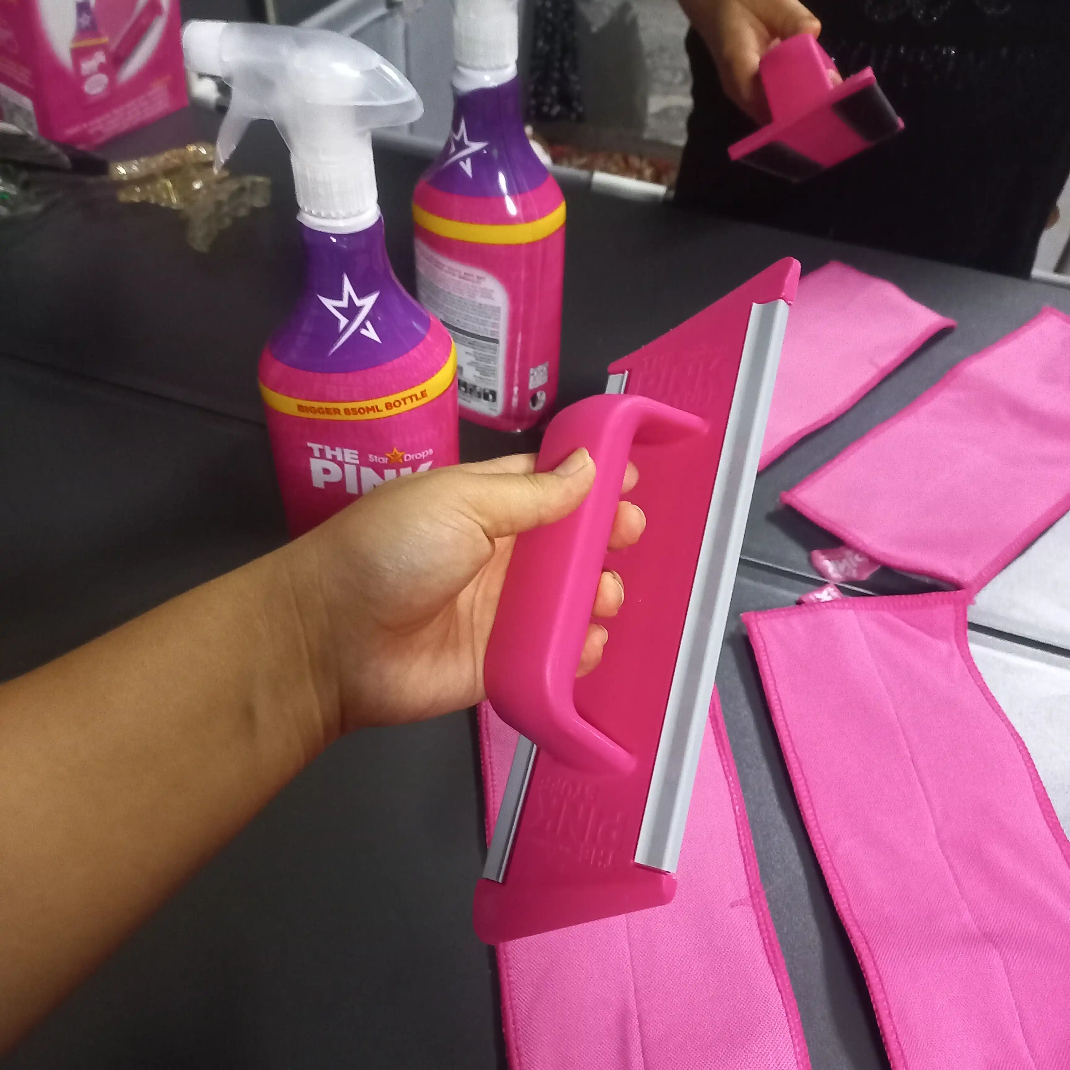 Набор для мытья окон The Pink Stuff Miracle Window Cleaning Kit