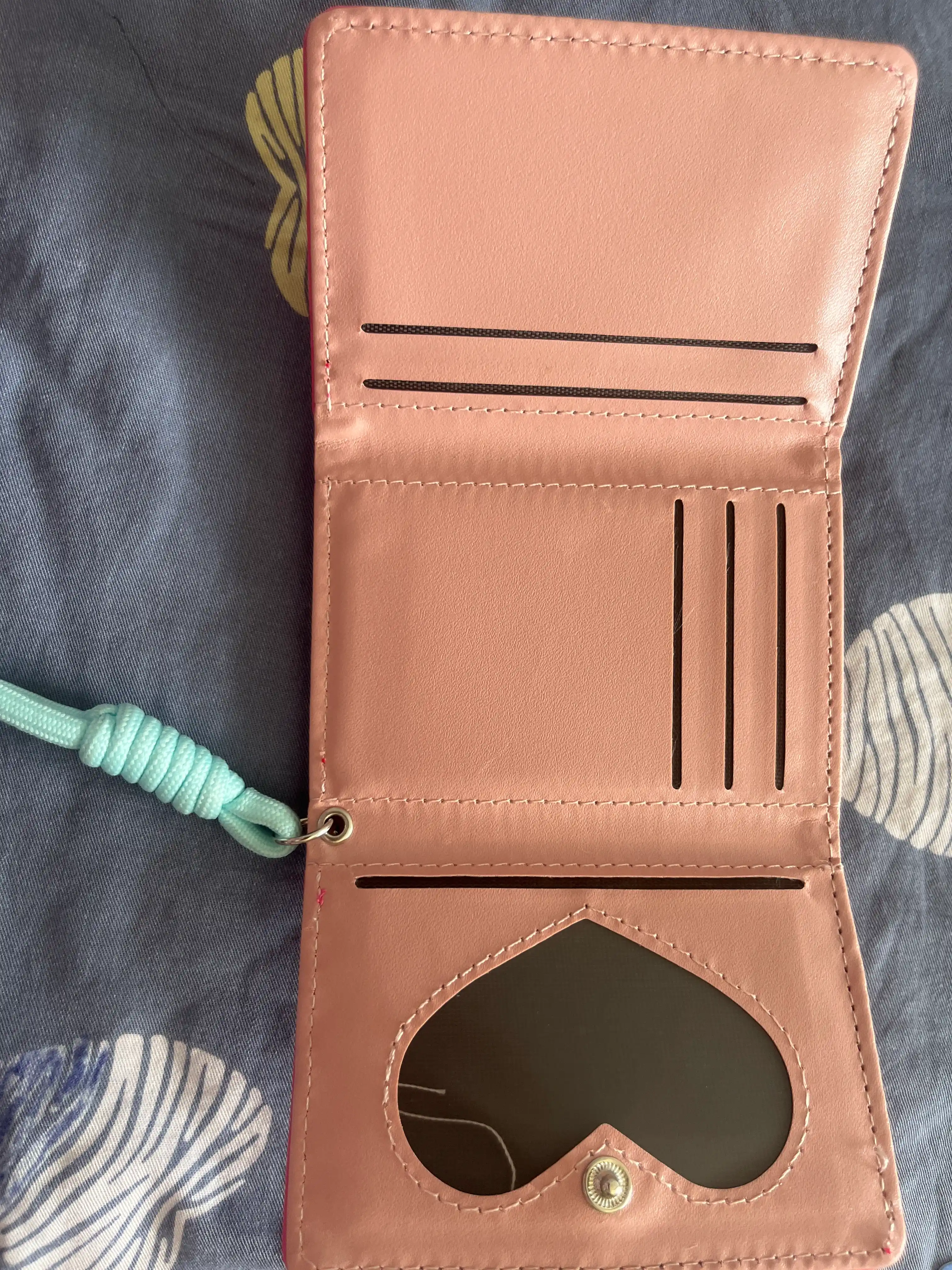 Компактный кошелек для женщин и девочек, cardholder