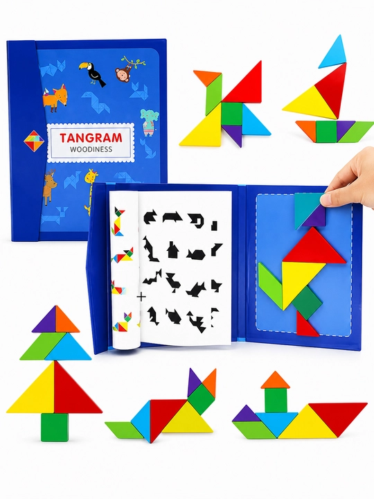 Yog‘och tangram, mantiqiy boshqotirma