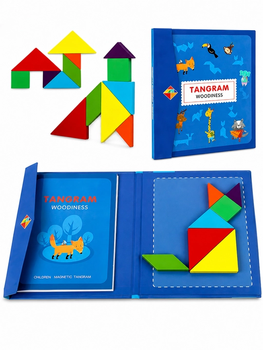 Yog‘och tangram, mantiqiy boshqotirma