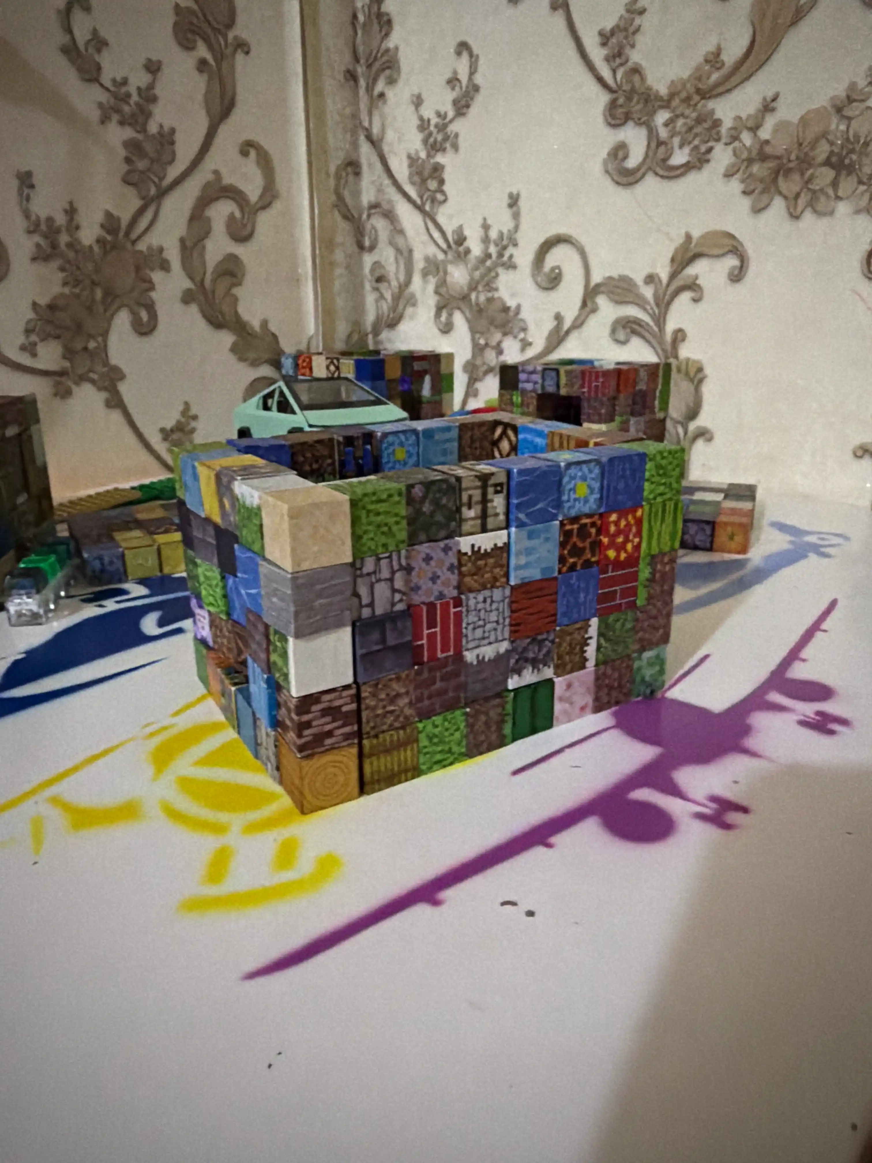 Minecraft konstruktori, figurkali konstruktor
