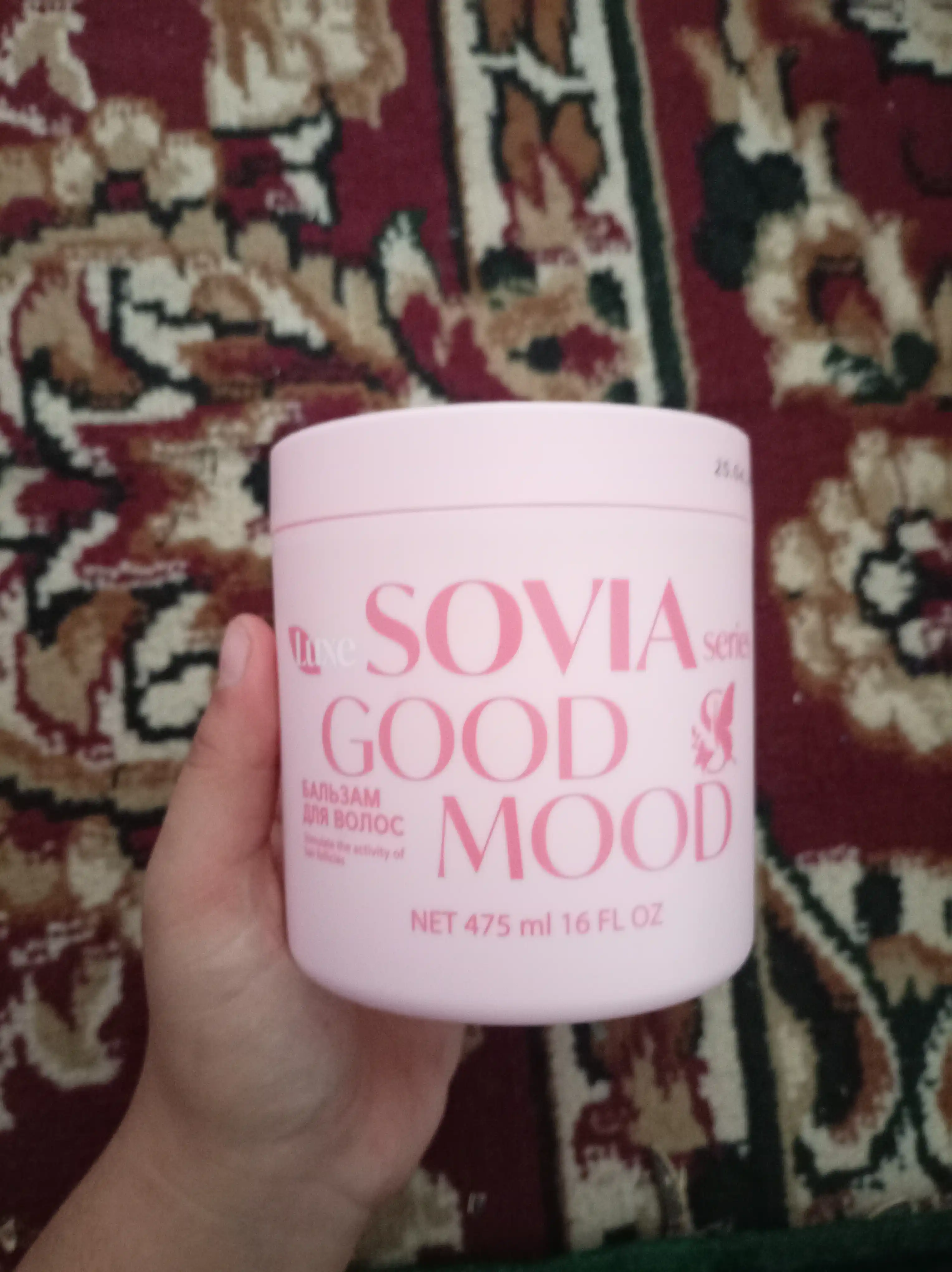 Бальзам для волос GOOD MOOD — с экстрактом женьшеня, укрепляет волосы 