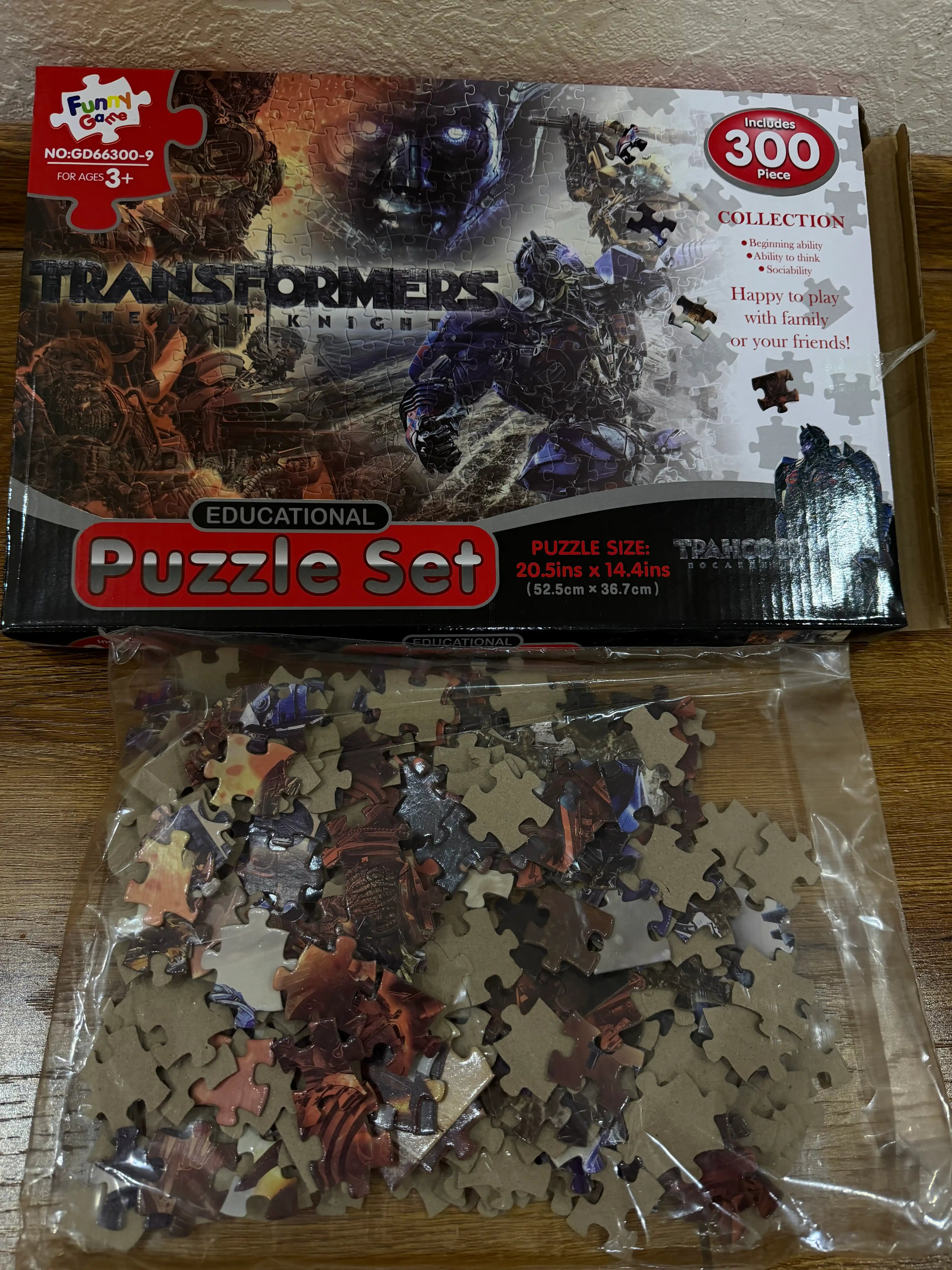 Bolalar uchun puzzle, rivojlantiruvchi jumboq Mario,Safia,Elza,Spider Man, Transformer