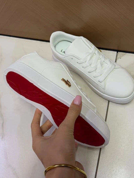Ayollar oyoq kiyimi, LACOSTE uslubida, krasofka, qizlar krasofkasi
