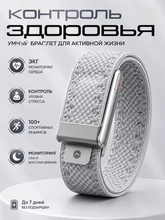 Smart Premium Bracelet – ЭКГ, контроль уровня стресса и более 100 спортивных режимов