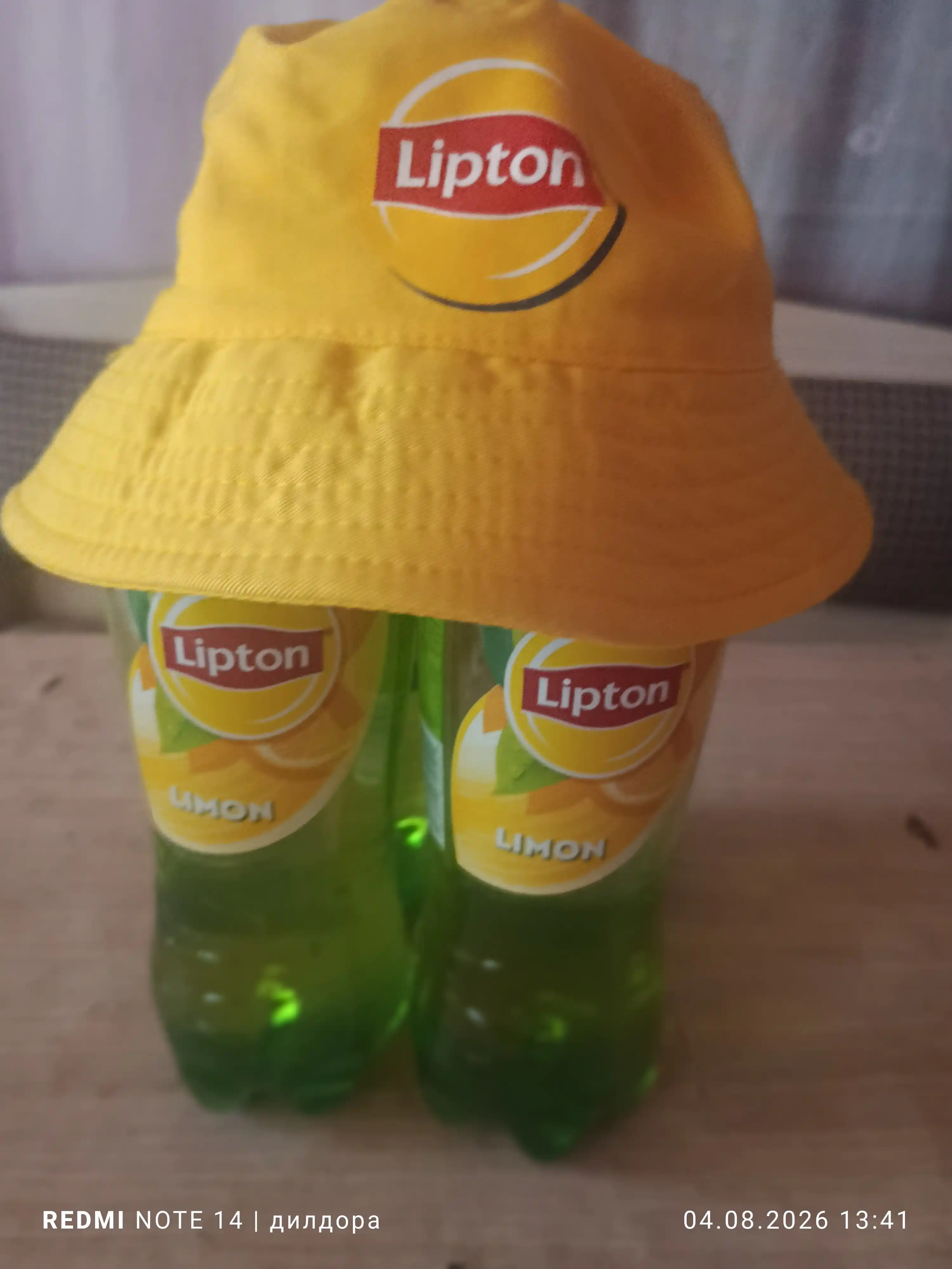 Lipton Limon yashil choyi, 1 l x 6 dona + Panama sovg‘asi