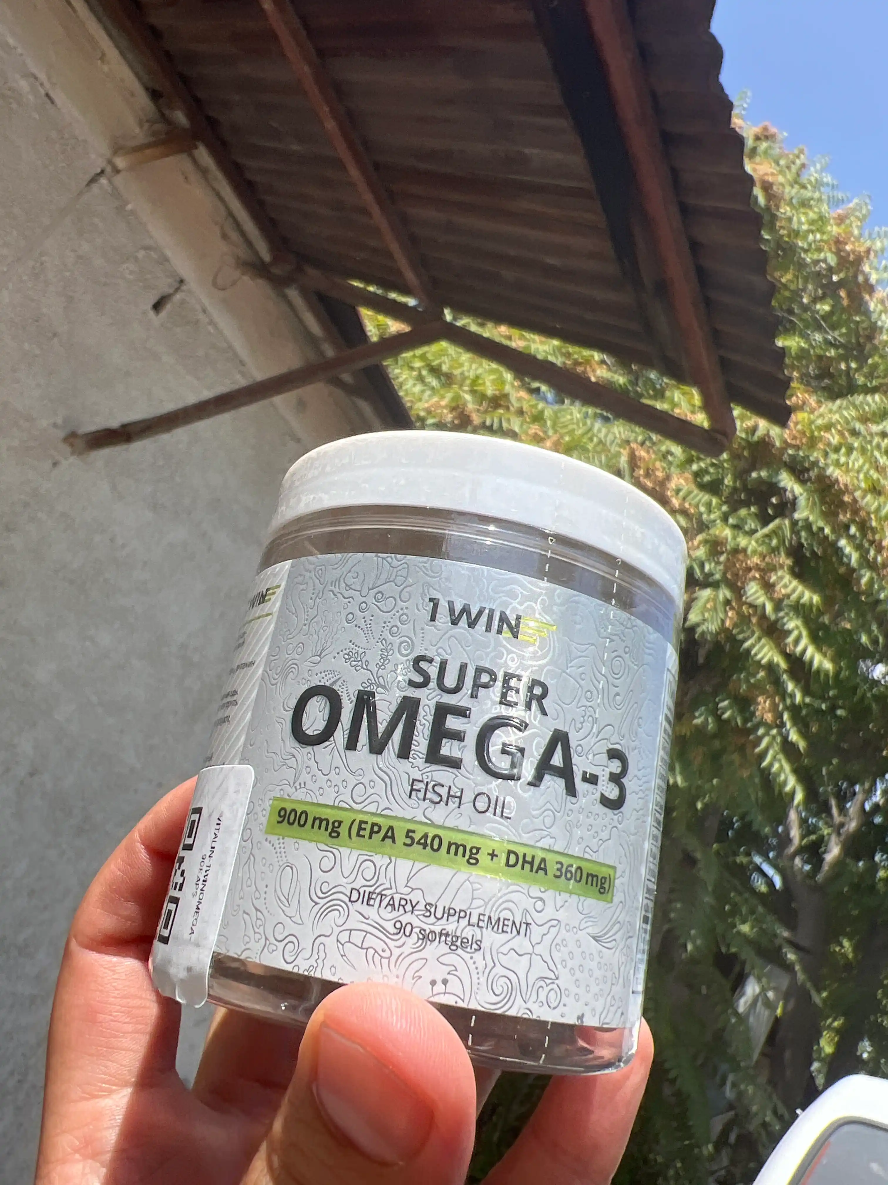 Омега 3 рыбий жир 1WIN 900 мг, Omega-3 ЭПК ДГК, капсулы для иммунитета и сердца