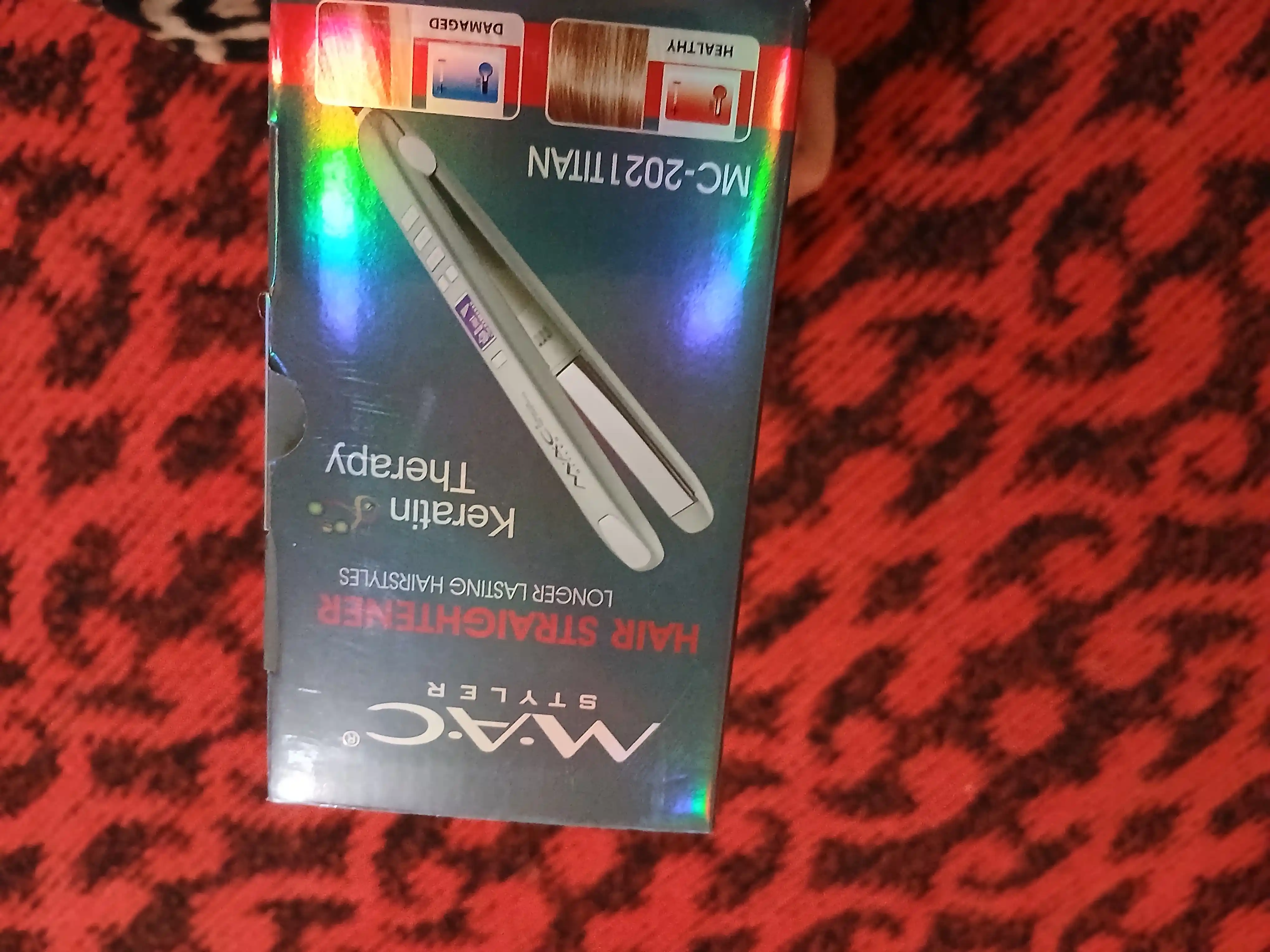 Professional soch tekislovchi dazmol MAC Styler MC-2021 Titan, LCD displeyli