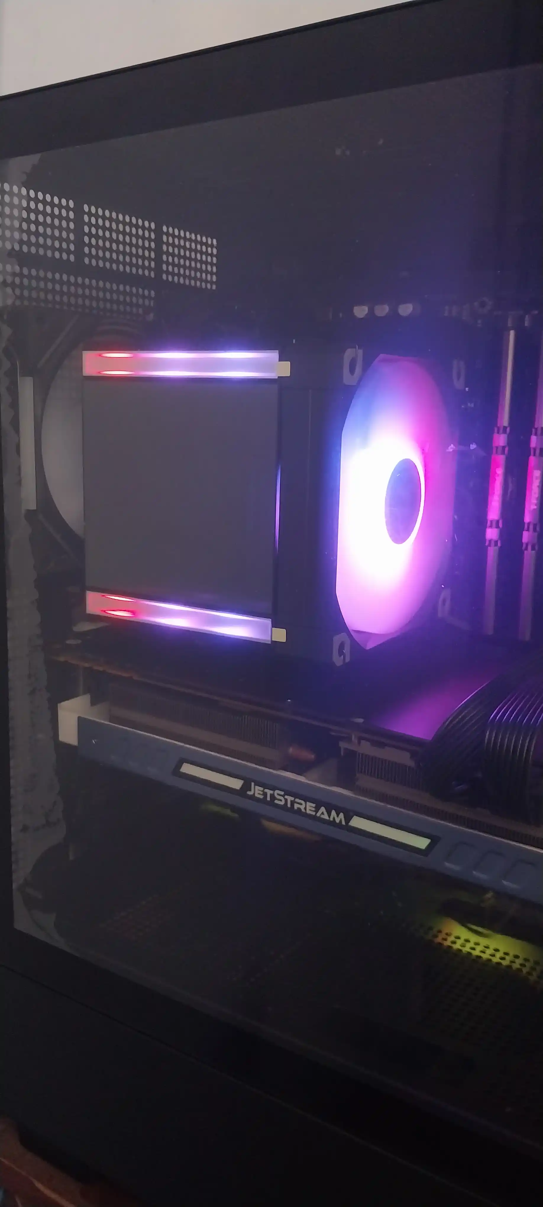 Кулер для процессора Snowman MT880 V4, 8 тепловых трубок, 2 RGB вентилятора