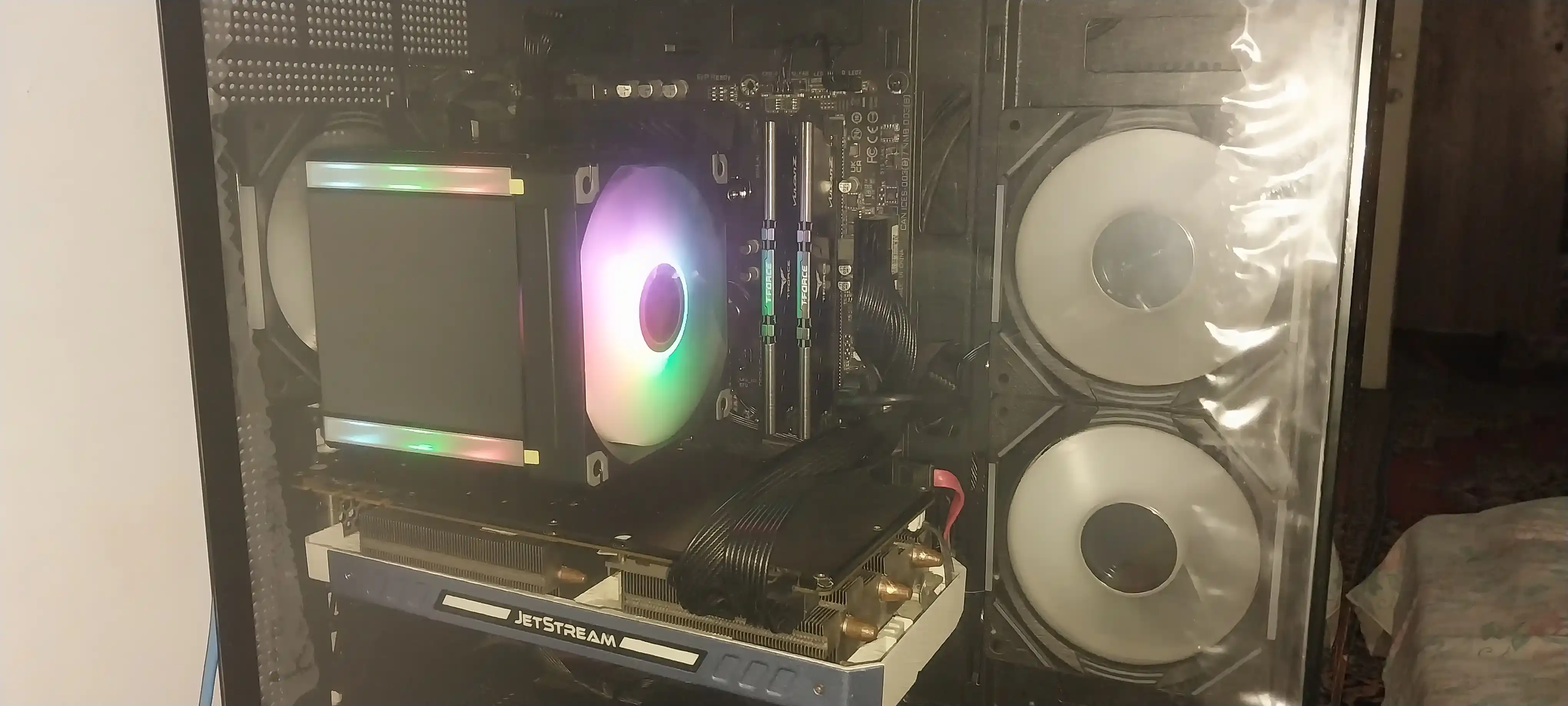 Кулер для процессора Snowman MT880 V4, 8 тепловых трубок, 2 RGB вентилятора