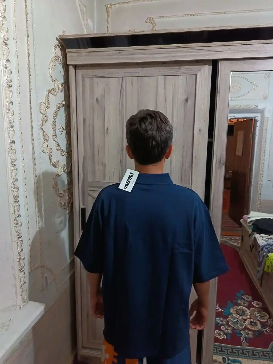 Поло рубашка оверсайз, финка для мальчиков, для школы и для повседневки