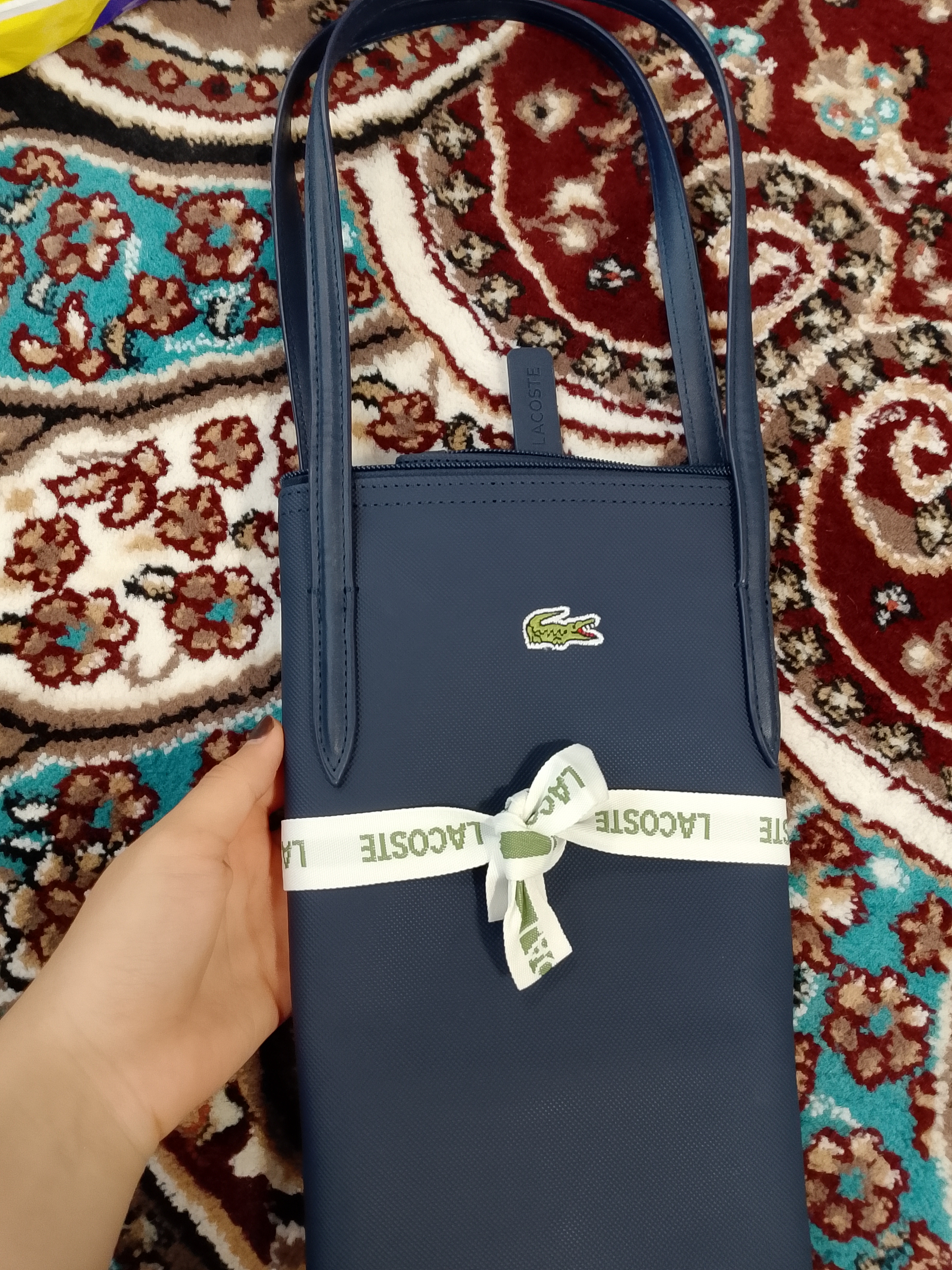 Женская сумка в стиле Lacoste, сумка-шоппер через плечо, для повседневного образа