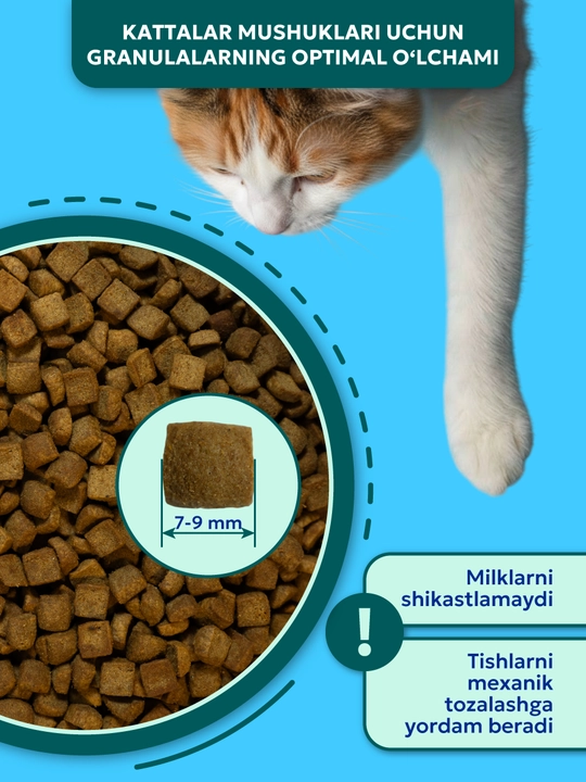 Корм сухой для кошек «PET’S BRUNCH URINARY» для профилактики мочекаменной болезни