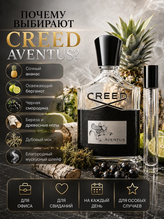 Creed Aventus atirlar erkaklar parfyumi, probnik atir parfyumeriya