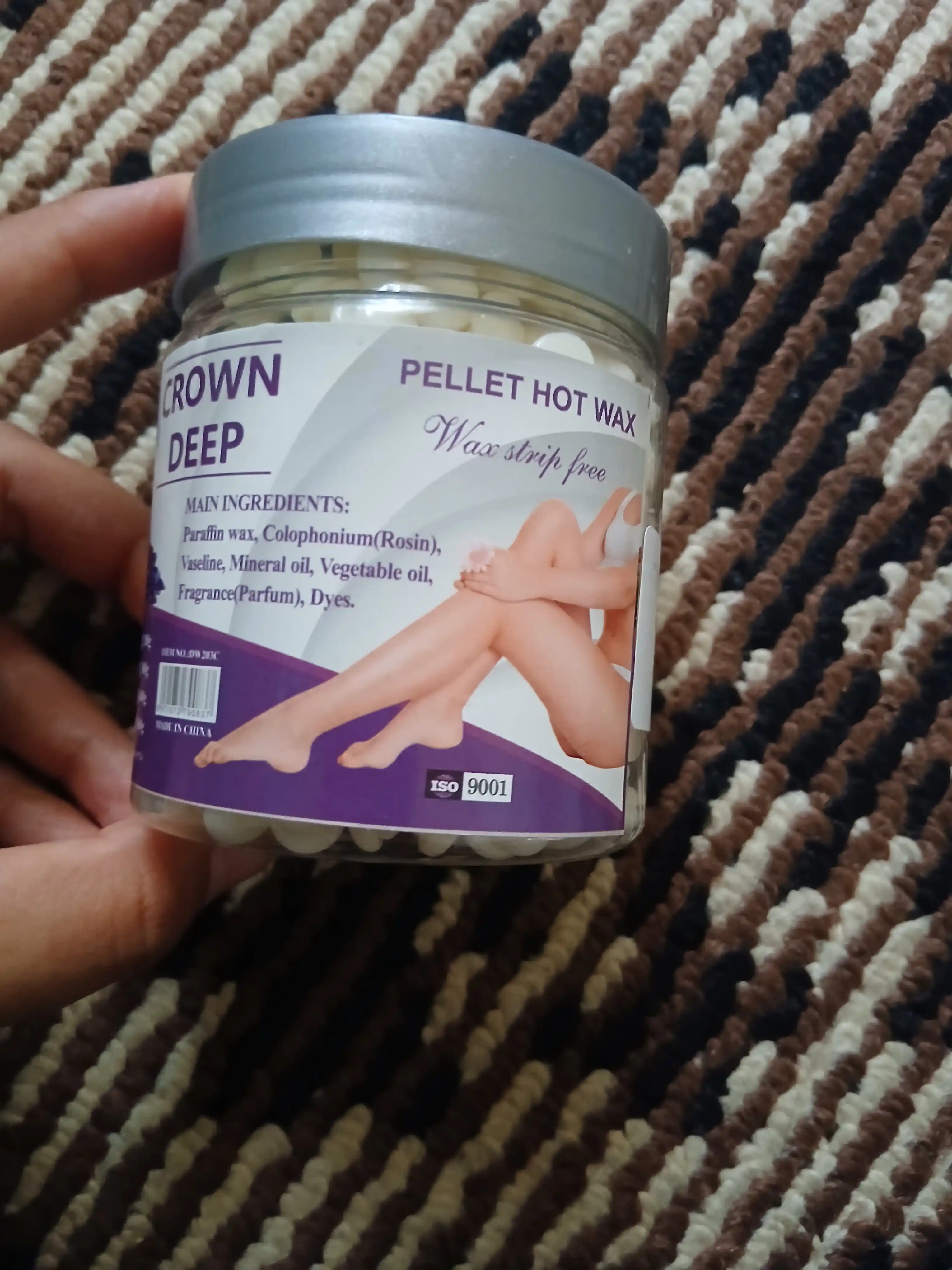 Воск для депиляции Crown Deep, 100-500 гр в гранулах