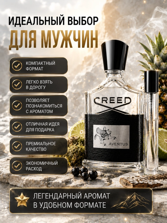 Creed Aventus atirlar erkaklar parfyumi, probnik atir parfyumeriya
